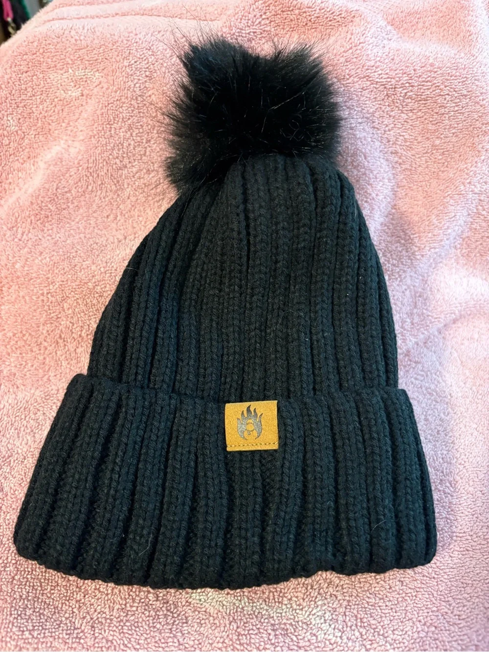 Unisex Pom Pom Beanie & Gloves Set with Socks - Warm Winter Accessories NWOT